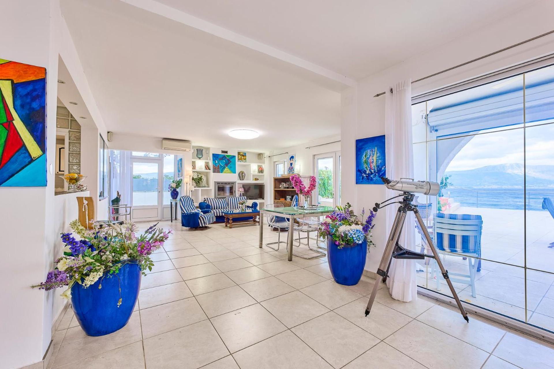 Villa Unique Sur La Plage Pour Des Vacances Inoubliables En Famille Ou Entre Amis Pour 10 Personnes Slatine Bagian luar foto